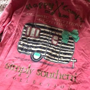 Simply Southern Happy Camper long sleeve